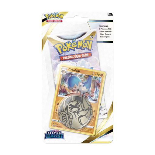 Picture of Pokemon TCG Silver Tempest Premium Booster Cranidos